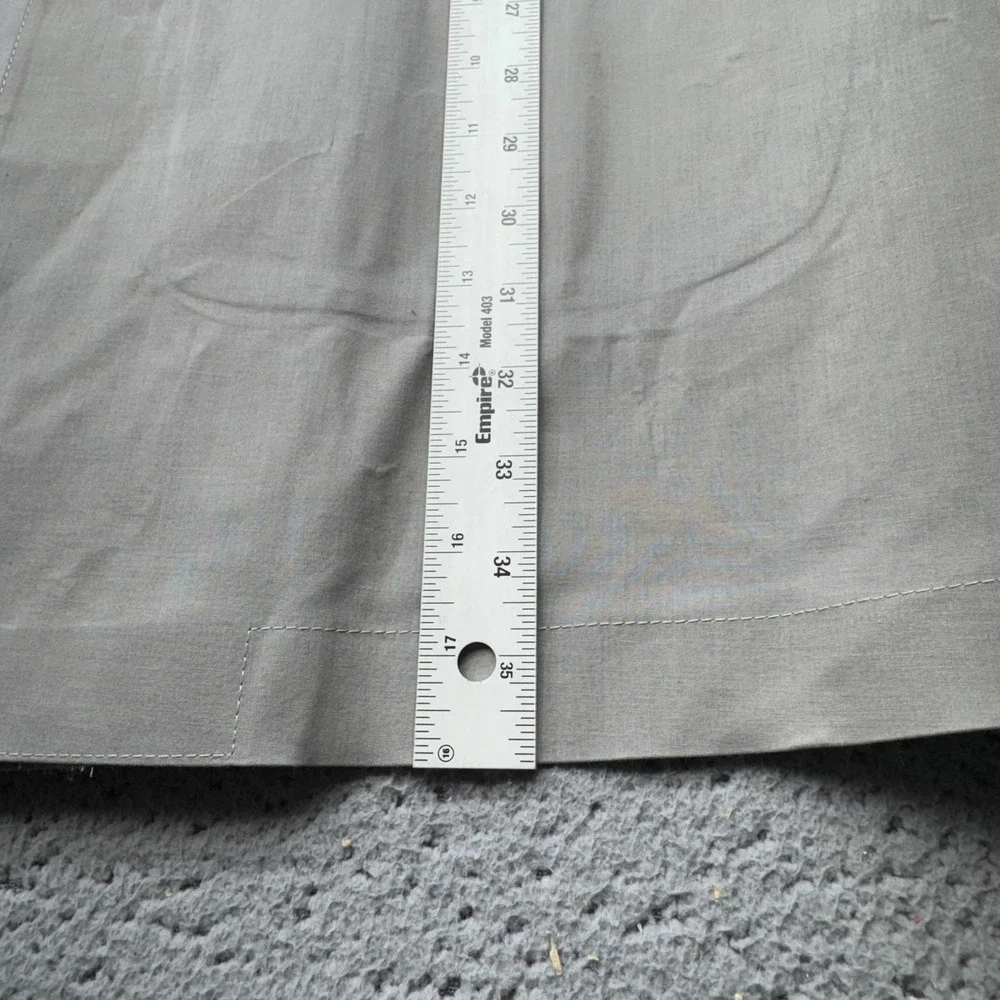 Mackintosh J Crew Coat Mens XS Gray Bonded Handmade Rain Jacket Scotland Cotton